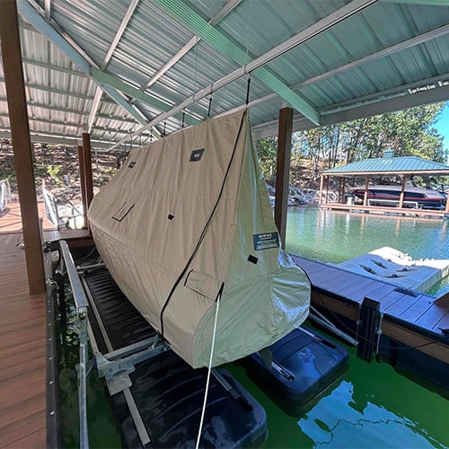Custom Boat Covers - Boat Lifts Lake Keowee