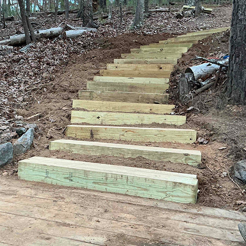 timber steps on lake lanier - gainesville ga - msi